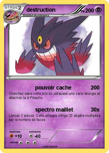 Pokemon destruction