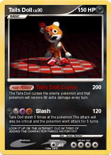 Pokemon Tails Doll