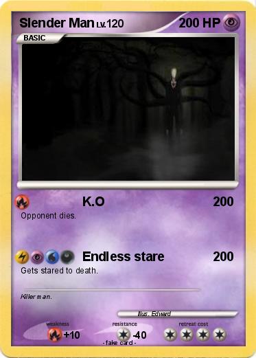 Pokemon Slender Man