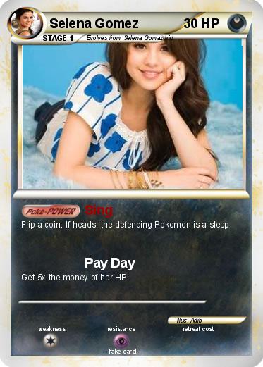 Pokemon Selena Gomez
