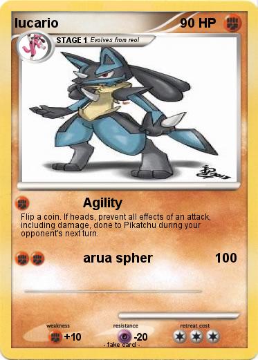 Pokemon lucario