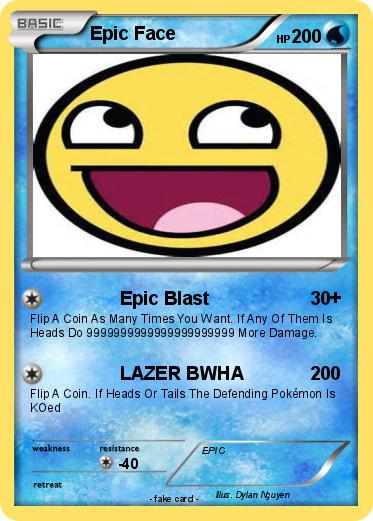 Pokemon Epic Face
