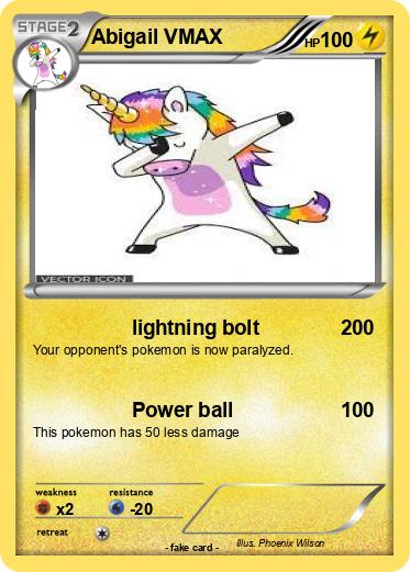 Pokemon Abigail VMAX