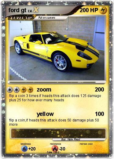 Pokemon ford gt