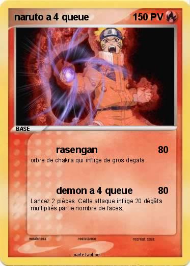 Pokemon naruto a 4 queue