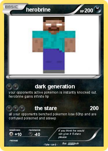 Pokemon herobrine