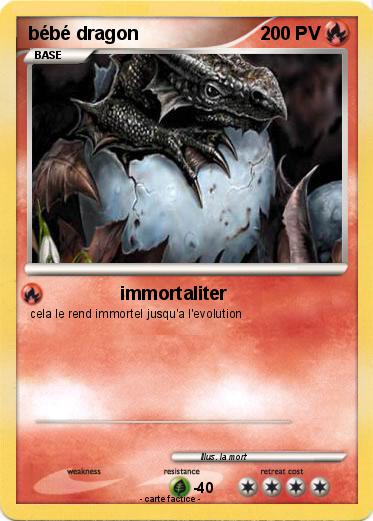 Pokemon bébé dragon
