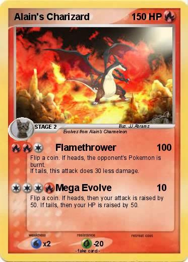 Pokemon Alain's Charizard
