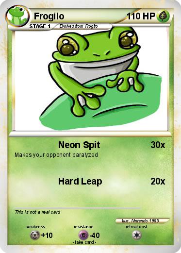 Pokemon Frogilo