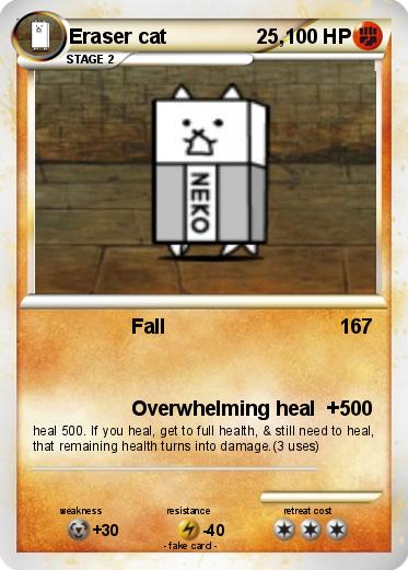 Pokemon Eraser cat                25,