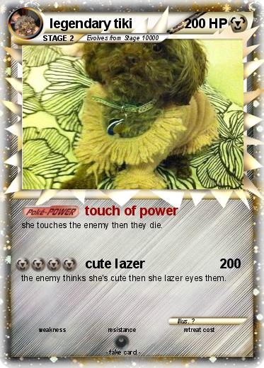 Pokemon legendary tiki