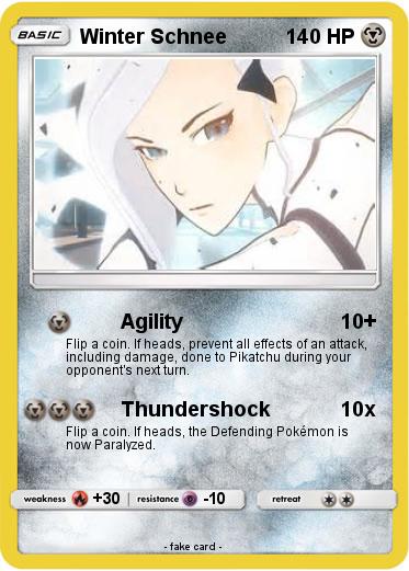 Pokemon Winter Schnee