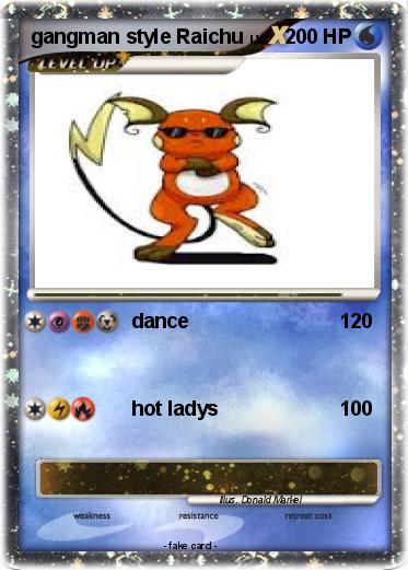 Pokemon gangman style Raichu