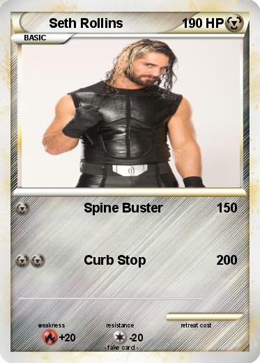 Pokemon Seth Rollins