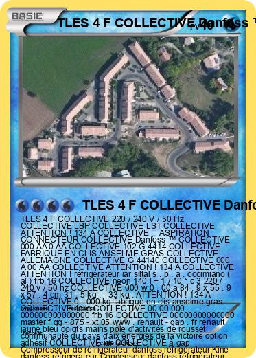 Pokemon TLES 4 F COLLECTIVE Danfoss ™