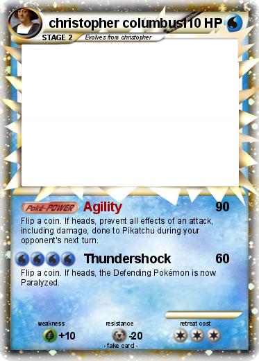 Pokemon christopher columbus