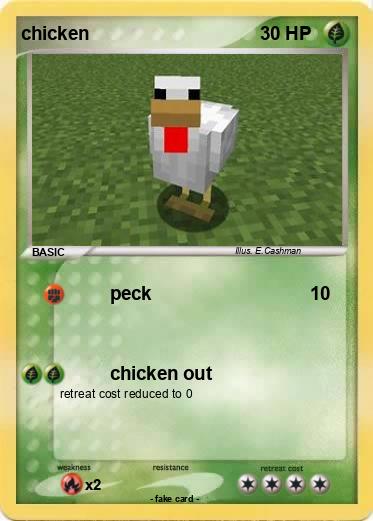 Pokemon chicken