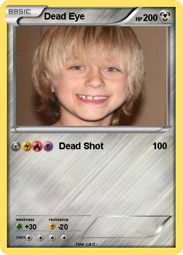 Pokemon Dead Eye