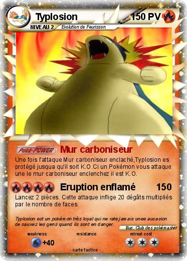 Pokemon Typlosion