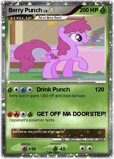 Pokemon Berry Punch
