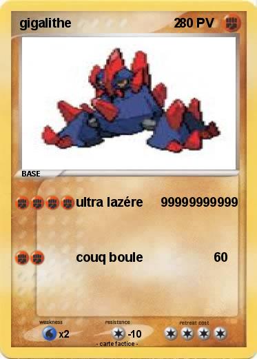 Pokemon gigalithe                             2