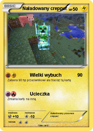 Pokemon Naładowany crepper