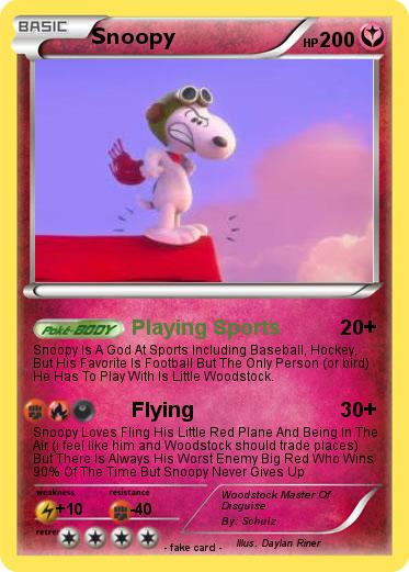 Pokemon Snoopy