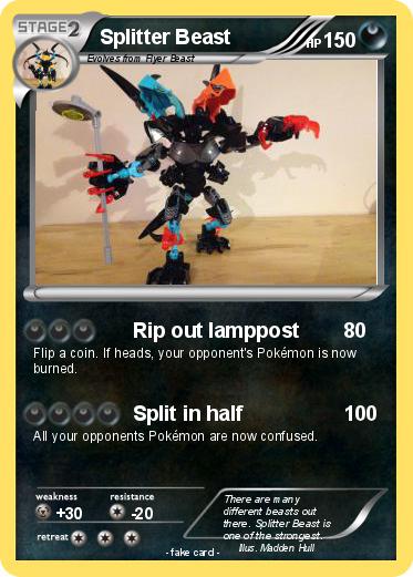 Pokemon Splitter Beast
