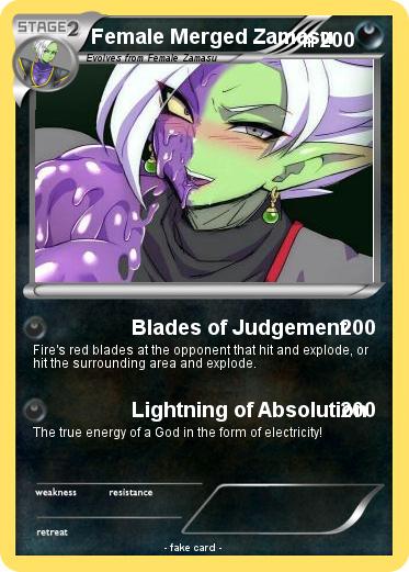 Pokemon Female Merged Zamasu