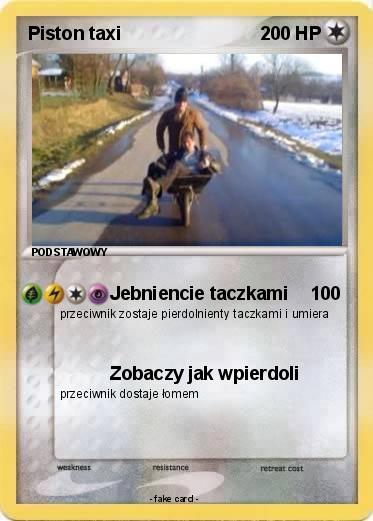 Pokemon Piston taxi