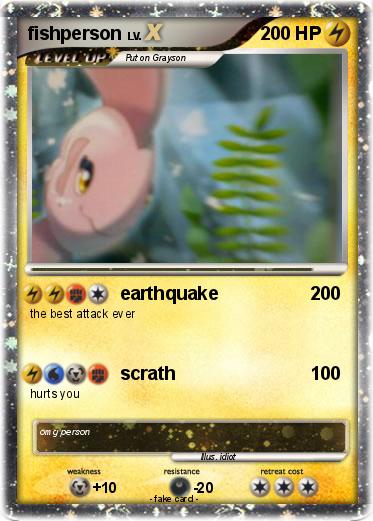 Pokemon fishperson