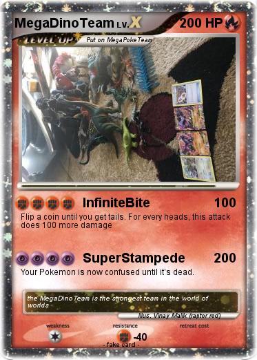 Pokemon MegaDinoTeam