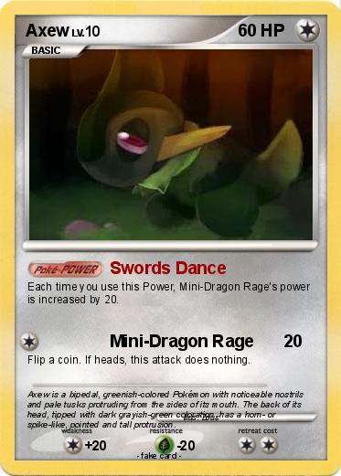 Pokemon Axew