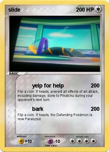 Pokemon slide