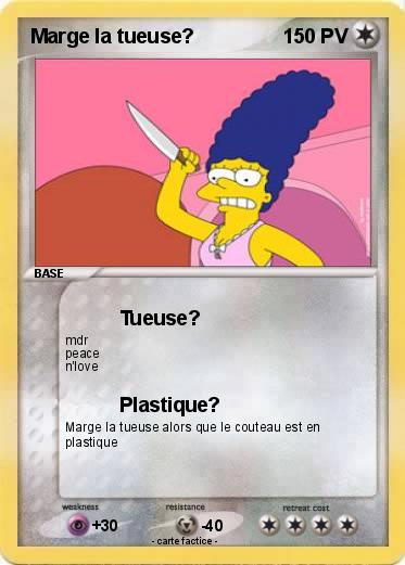 Pokemon Marge la tueuse?