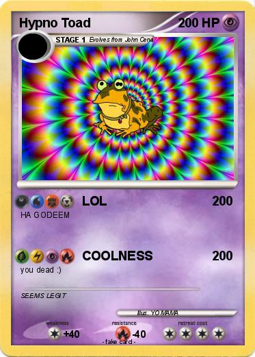 Pokemon Hypno Toad