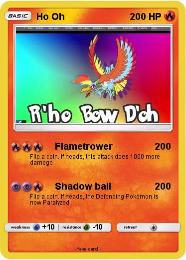 Pokemon Ho Oh