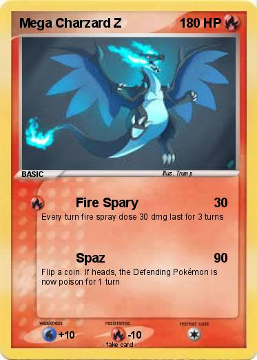 Pokemon Mega Charzard Z