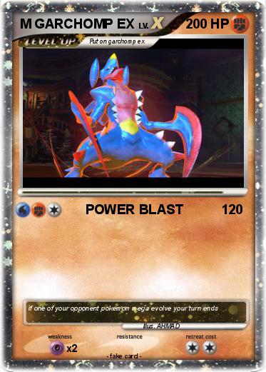 Pokemon M GARCHOMP EX