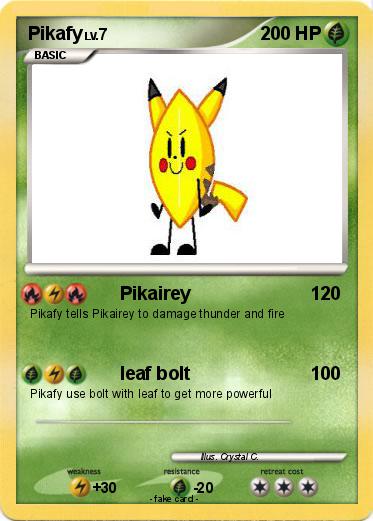Pokemon Pikafy