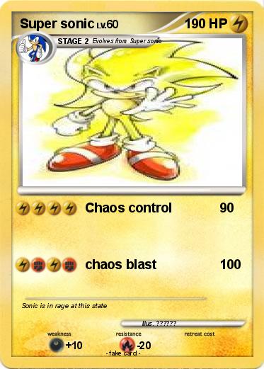 Pokemon Super sonic