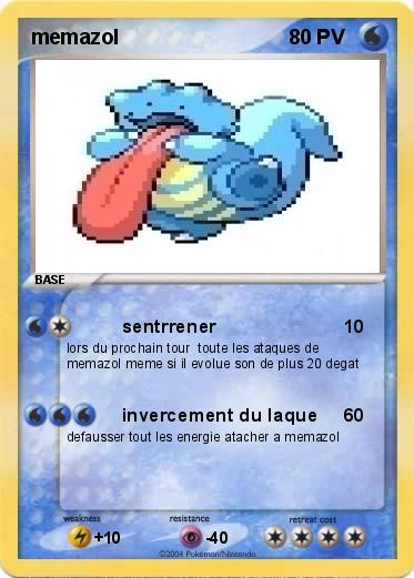 Pokemon memazol