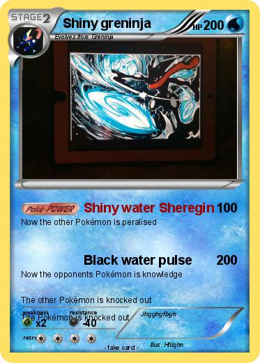 Pokemon Shiny greninja