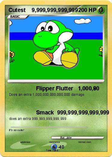 Pokemon Cutest    9,999,999,999,999