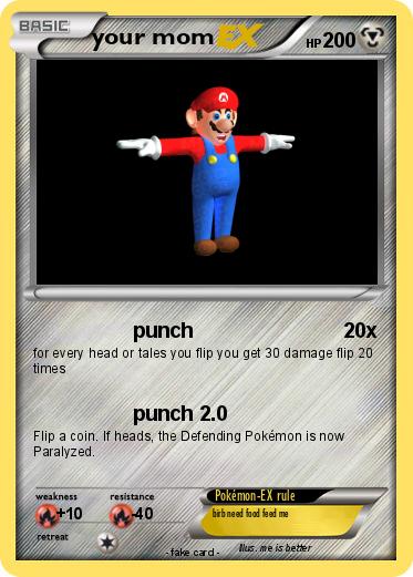Pokemon your mom