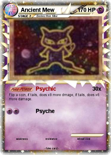 Pokemon Ancient Mew