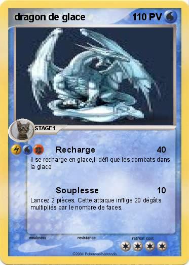 Pokemon dragon de glace