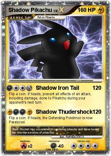 Pokemon Shadow Pikachu