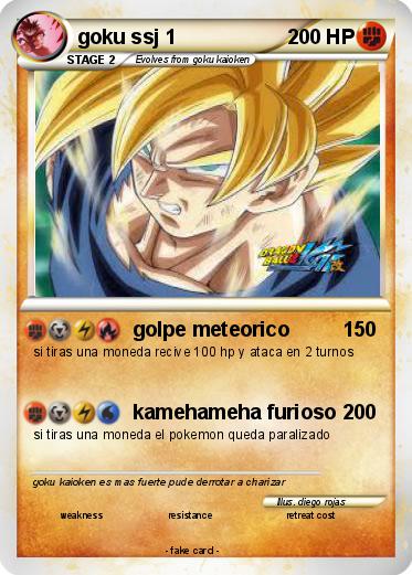 Pokemon goku ssj 1