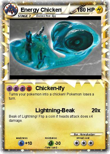 Pokemon Energy Chicken